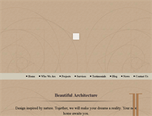 Tablet Screenshot of jjordanarchitect.com